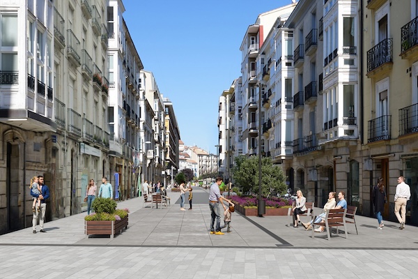 Vitoria la reforma integral de la calle San Antonio